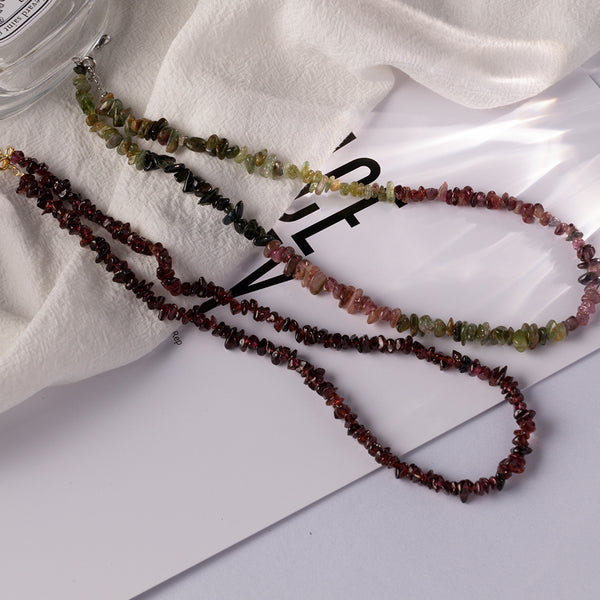 FX0824 Garnet Stockable Necklace