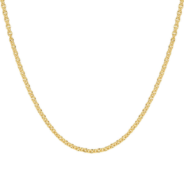 FX0796 925 Sterling Silver Trendy Chain Necklace