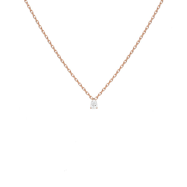 FX0097 925 Sterling Silver Diamond Pendant Necklace