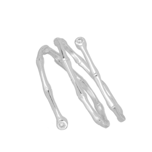 FJ0189 925 Sterling Silver Bond Ring