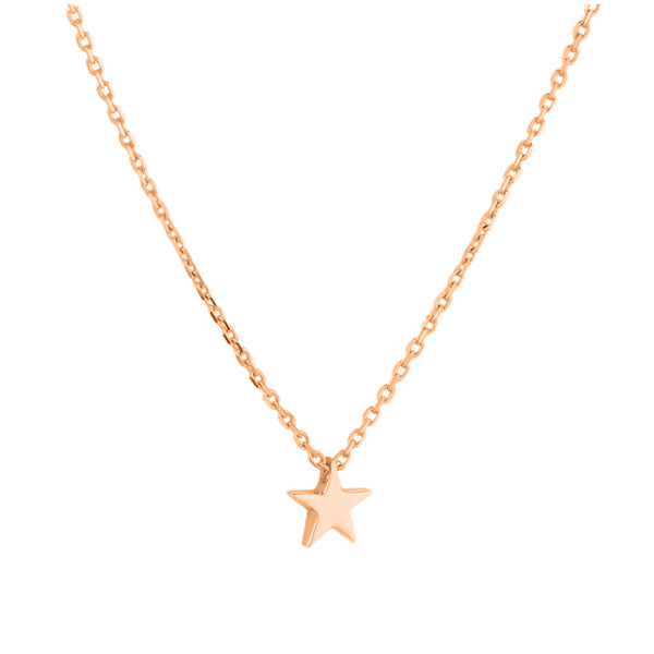 FX0291 925 Sterling Silver Star Necklace