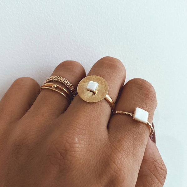 FJ0143 925 Sterling Silver Ball Open Ring