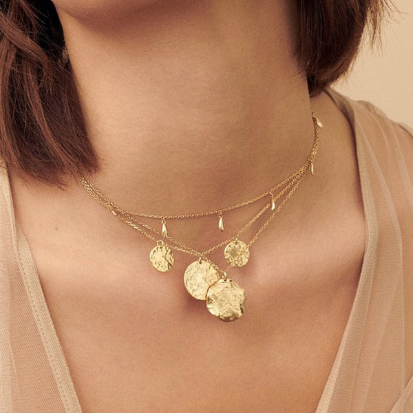 FX0148 925 Sterling Silver Beaded Necklace