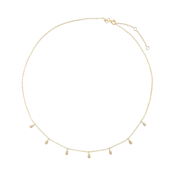 FX0196 925 Sterling Silver Beaded Necklace