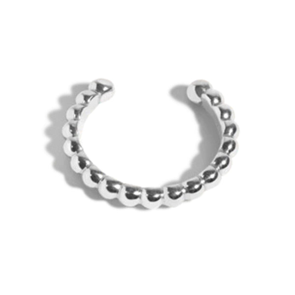 FE0250 925 Sterling Silver Mini Circle Ear Cuff