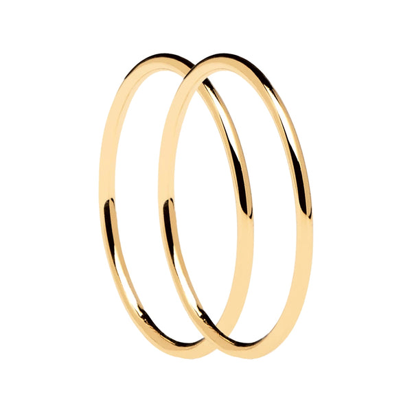 FJ0212 925 Sterling Silver Twin Ring