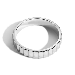 FJ0058 925 Sterling Silver Infinity Band Ring