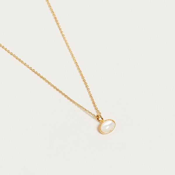 FX0176 White Onyx Necklace