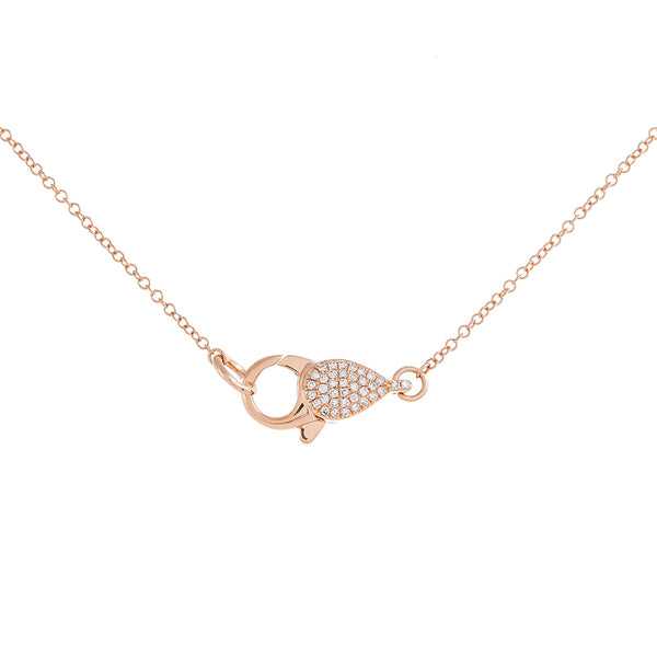 FX0248 925 Sterling Silver Lobster Clasp Necklace