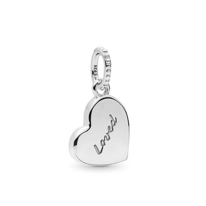 PY1866 925 Sterling Silver Heart of Love Charm