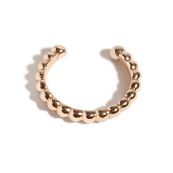 FE0250 925 Sterling Silver Mini Circle Ear Cuff