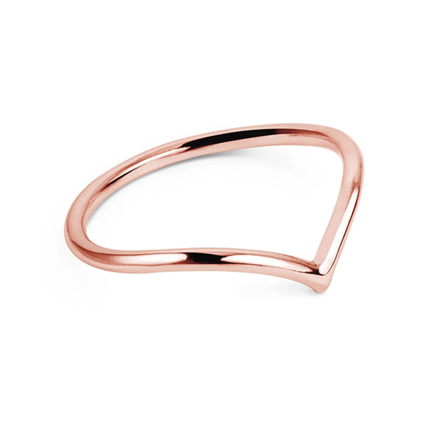 FJ0201 925 Sterling Silver Herringbone Ring