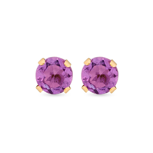 FE1553 925 Sterling Silver Birthstone Stud Earrings