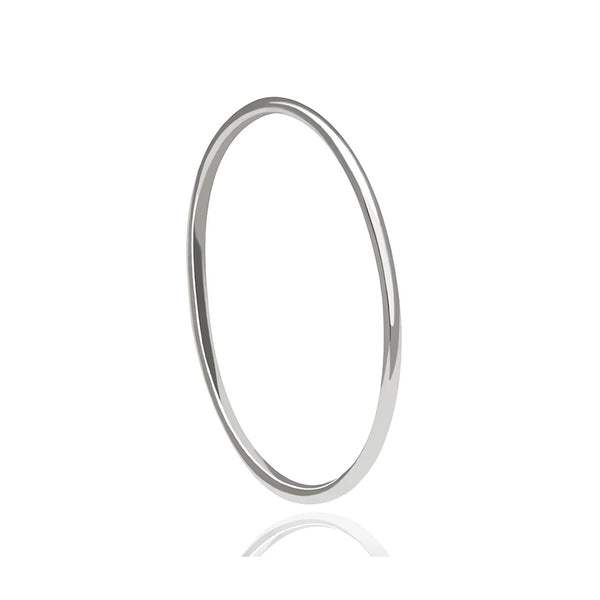 FJ0030 925 Sterling Silver Boyfriend Band Ring