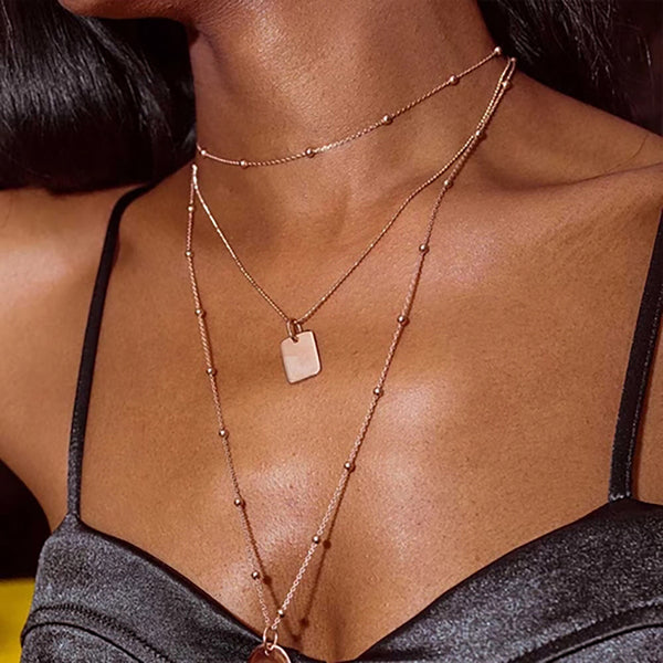 FX0330 925 Sterling Silver Beaded Necklace