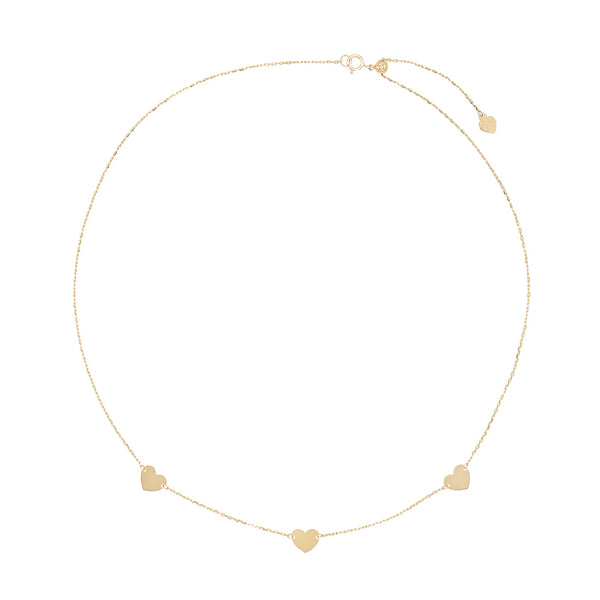 FX0241 925 Sterling Silver Heart Necklace