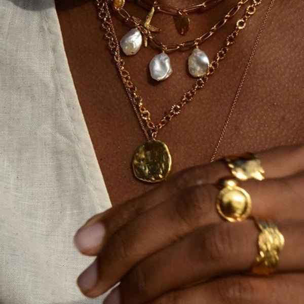 FX0162 925 Sterling Silver Pearl Pendant Necklace