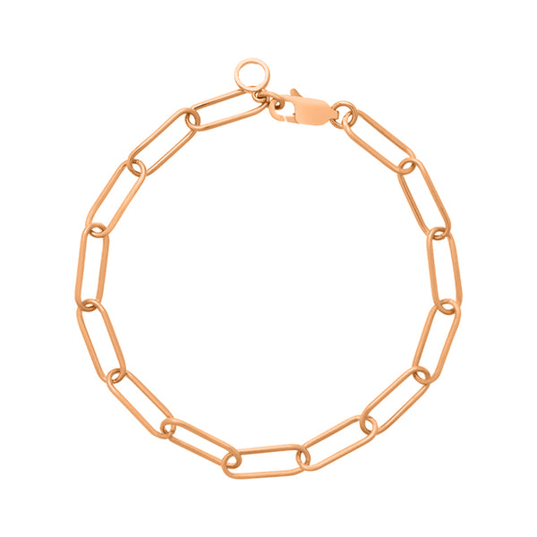 FS0112 925 Sterling Silver Bold Link Chain Bracelet