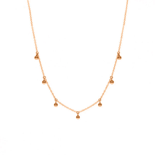 FX0011 925 Sterling Silver Ball Choker Necklace