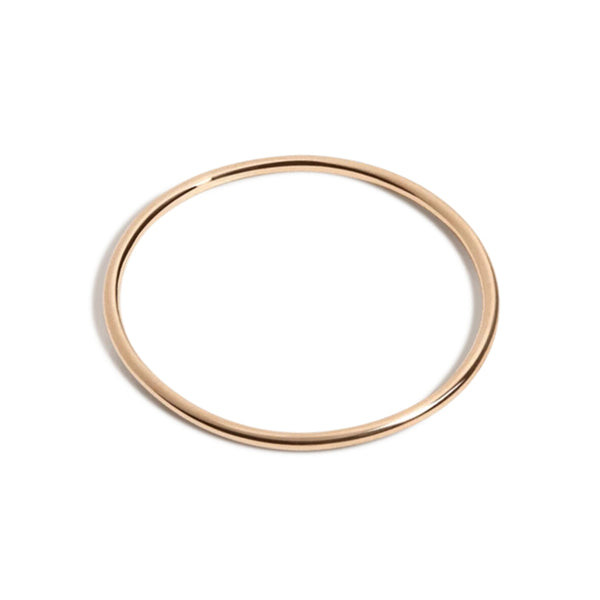 FJ0046 925 Sterling Silver Simple Fine Ring