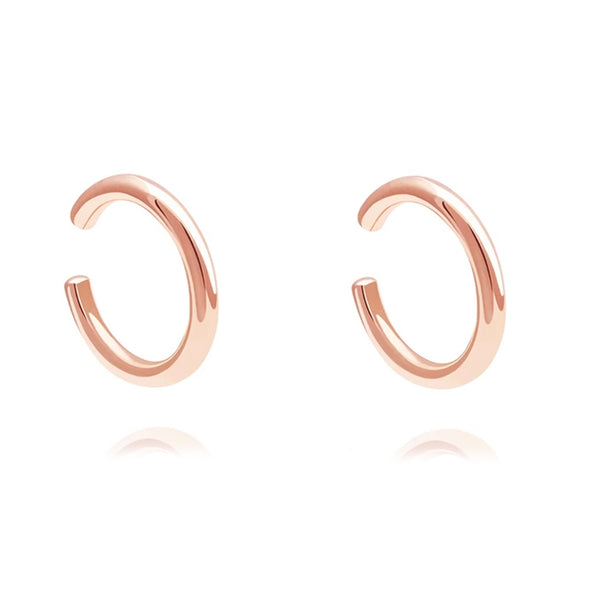 FE0203 925 Sterling Silver Basic Ear Cuff Earrings
