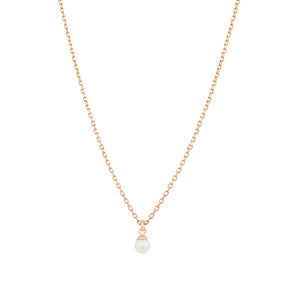 FX0046 925 Sterling Silver Pearl Pendant Necklace