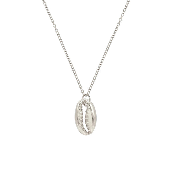 FX0027 925 Sterling Silver Cowrie Shell Necklace