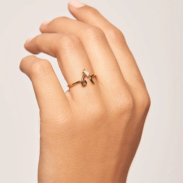 FJ0231 925 Sterling Silver Special Ring