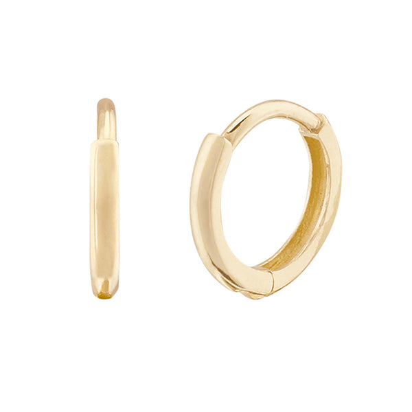 FE0720 925 Sterling Silver Single Mini Hoop Earrings