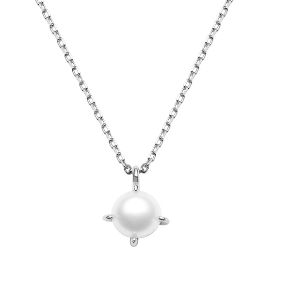 FX0266 925 Sterling Silver Pearl Necklace