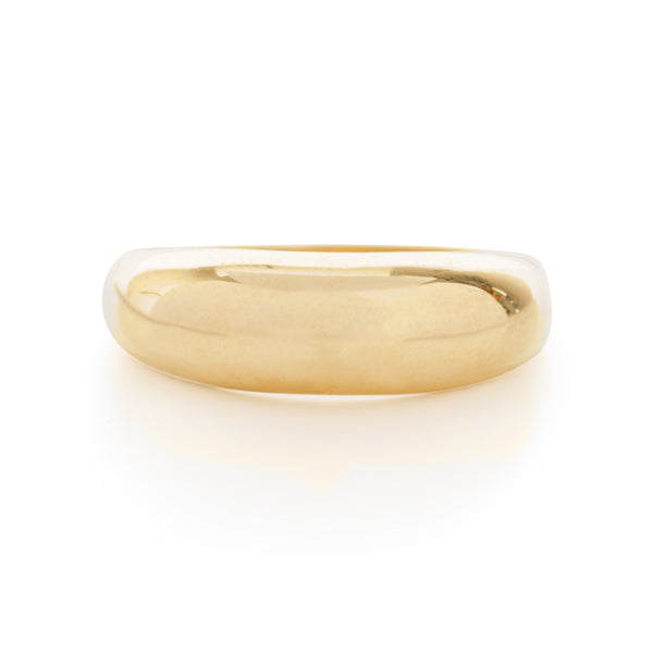 FJ0253 925 Sterling Silver Dome Ring