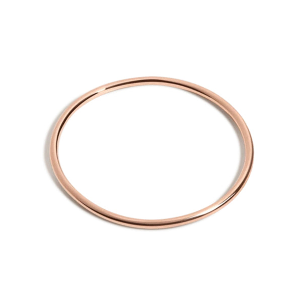 FJ0046 925 Sterling Silver Simple Fine Ring