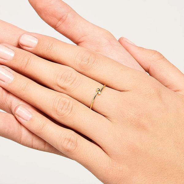 FJ0203 925 Sterling Silver Ball Ring