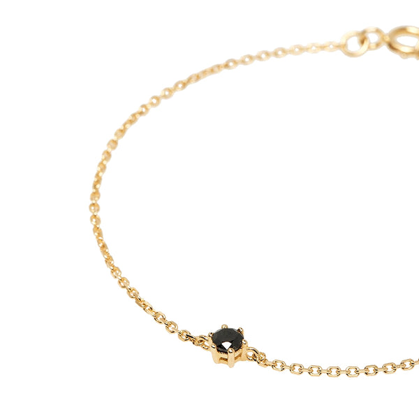 FS0088 925 Sterling Silver White Solitary Bracelet