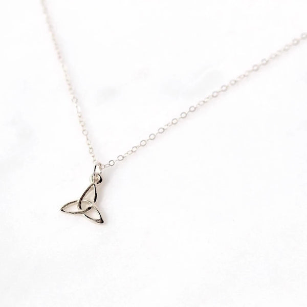 FX0024 925 Sterling Silver Lotus Pendant Necklace