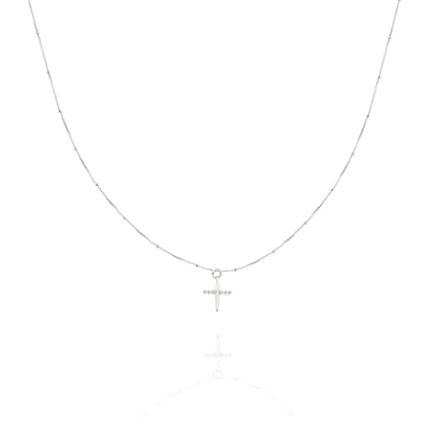 FX0055 925 Sterling Silver mystic cross Necklace