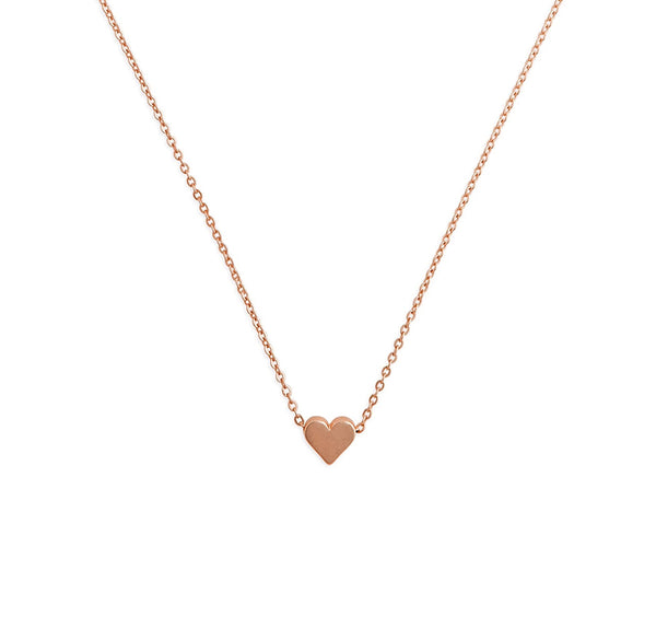 FX0023 925 Sterling Silver Heart Necklace