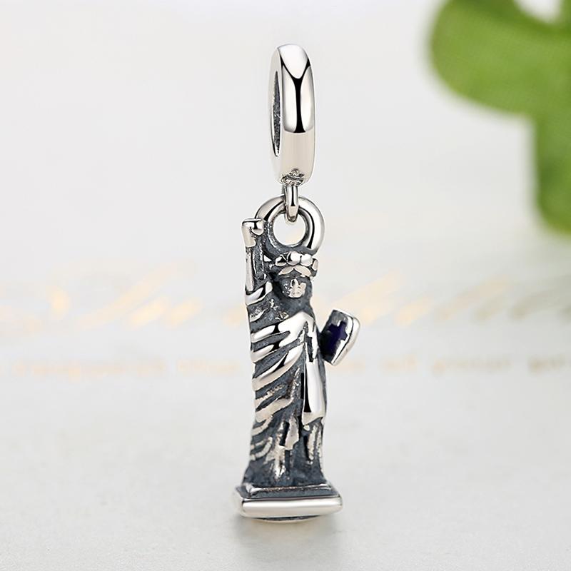 PY1344 925 Sterling Silver The Statue of Liberty Charm