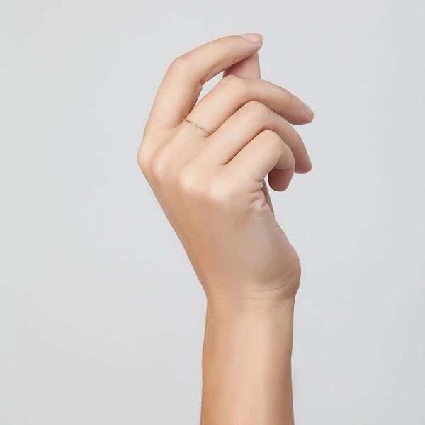 FJ0046 925 Sterling Silver Simple Fine Ring