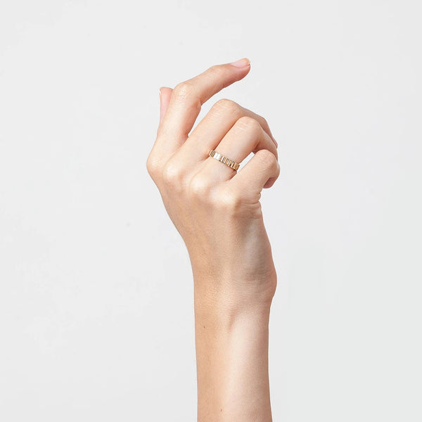 FJ0058 925 Sterling Silver Infinity Band Ring