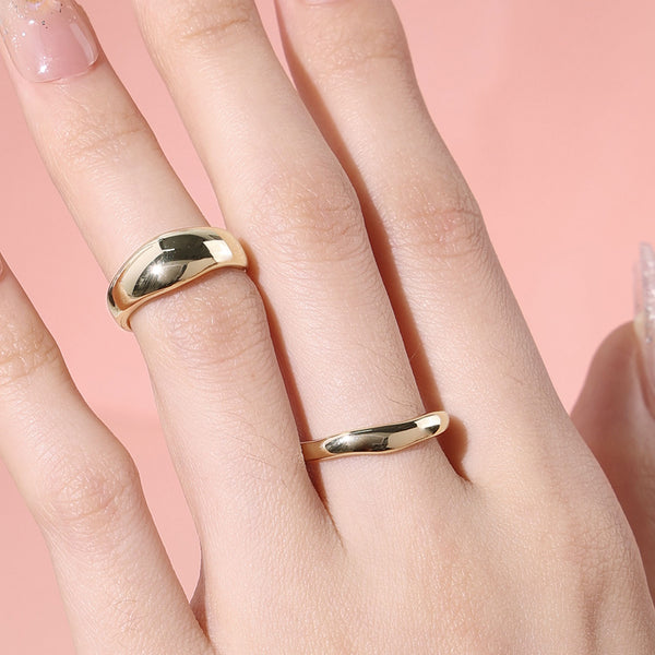 FJ0816 925 Sterling Silver Offspring Ring