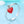 YJ1275 925 Sterling Silver Red Enamel Heart Charm Ring