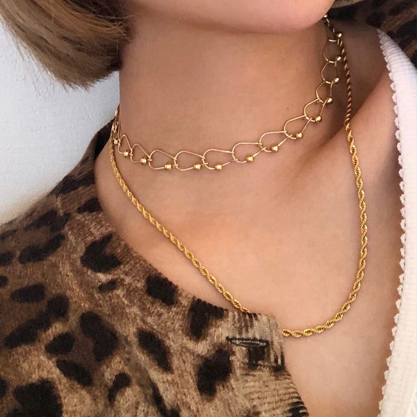 FX0381_40 925 Sterling Silver High Polish Rope Chain Necklace