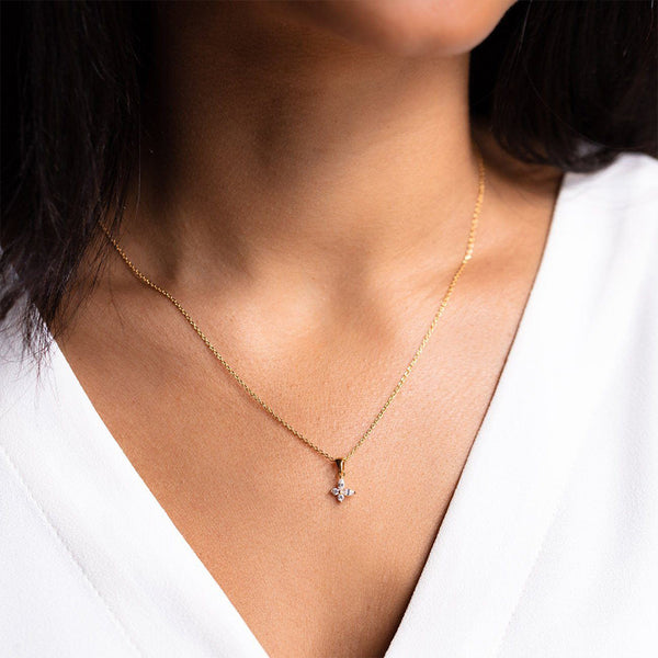 FX0548 925 Sterling Silver Butterfly Pendant Necklace