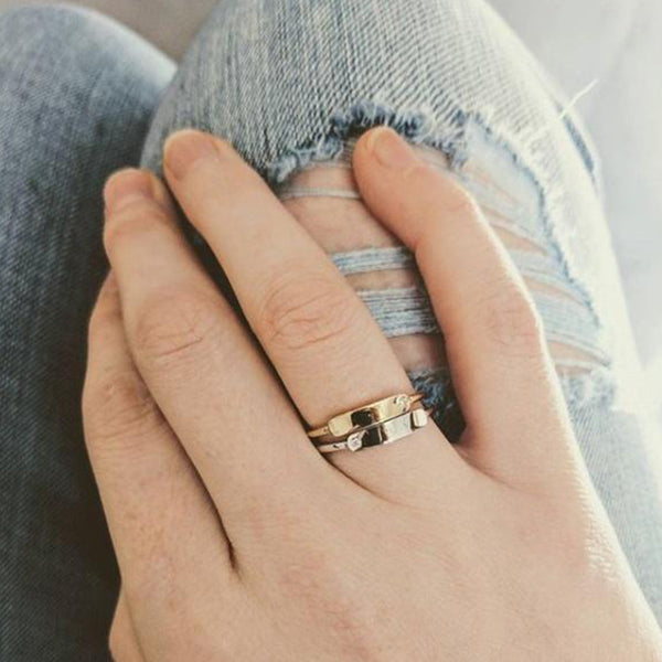 FJ0400 925 Sterling Silver Custom Signet Ring