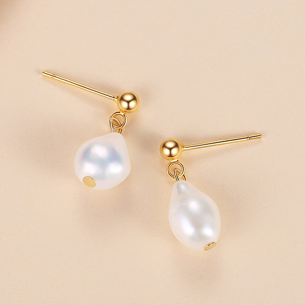 FE1710 Baroque Pearl Earrings