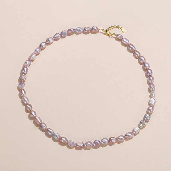 FX0726 925 Sterling Silver Freshwater Pearl Nceklaces