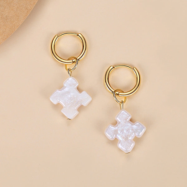 FE1698 925 Sterling Silver Freshwater Pearl Earring