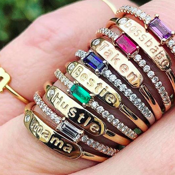 FJ0400 925 Sterling Silver Custom Signet Ring