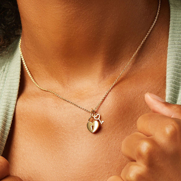 FX0460 925 Sterling Silver Joy Heart Pendant Necklace